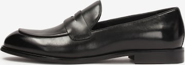 Kazar Slipper in Schwarz: Vorderseite