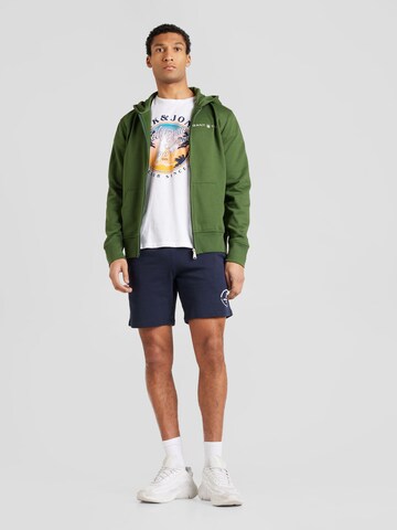 Veste de survêtement GANT en vert