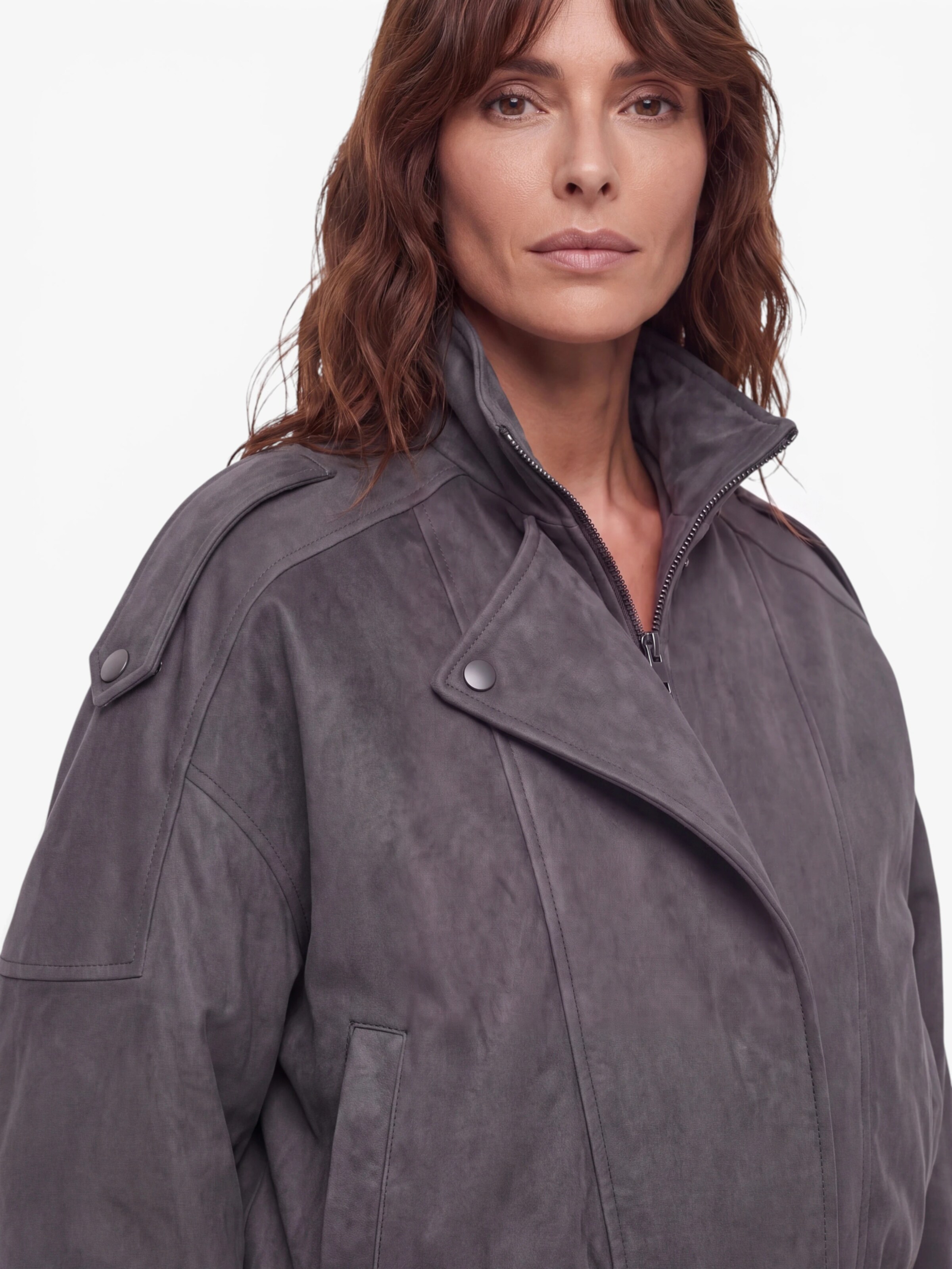 VERSTIQUE - Chaqueta de entretiempo en gris