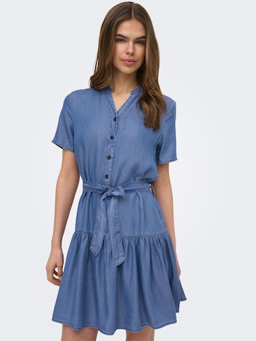 Robe-chemise 'ONLPema' ONLY en bleu