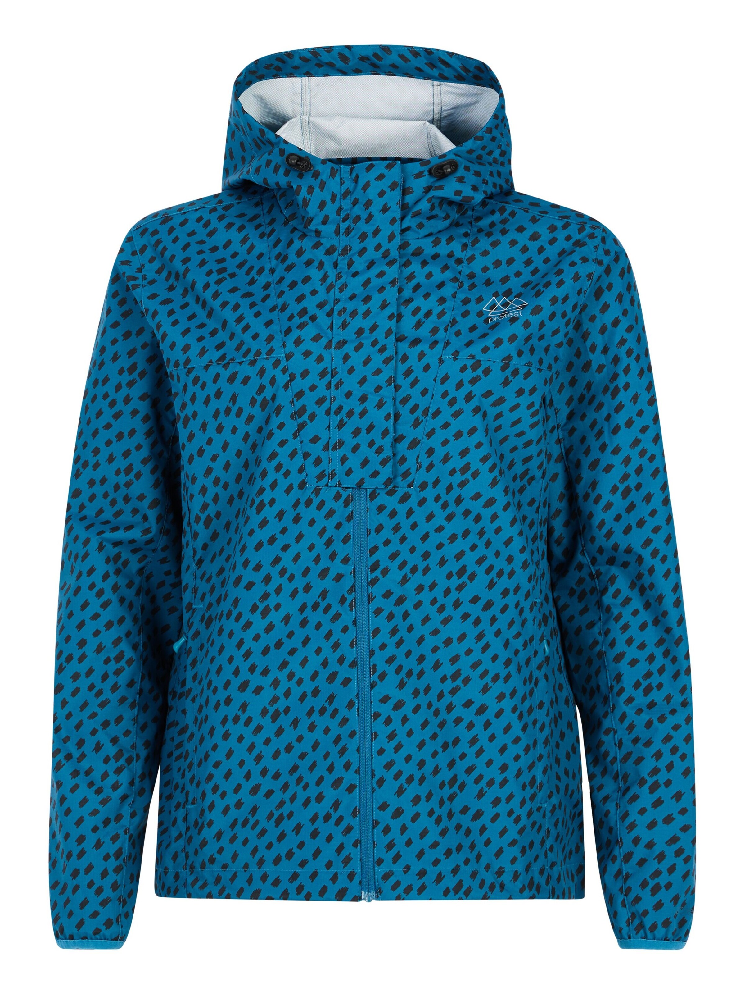 PROTEST Winterjacke 'PRTFleur'‌‌‌‌ in Blau: Vorderseite