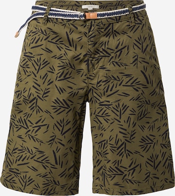 ESPRIT - regular Pantalón en verde: frente