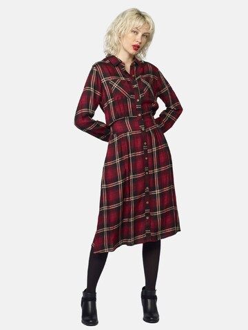 Abito camicia di KOROSHI in rosso