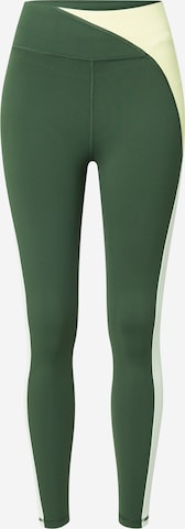 ONLY PLAY Skinny Workout Pants in Green: front