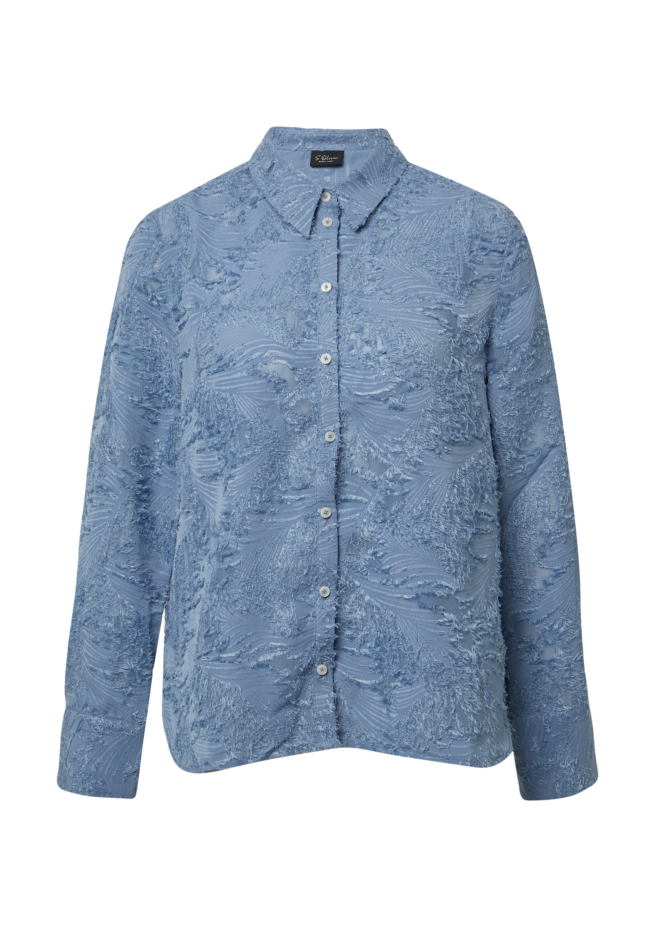 s.Oliver Blouse in Blauw: voorkant
