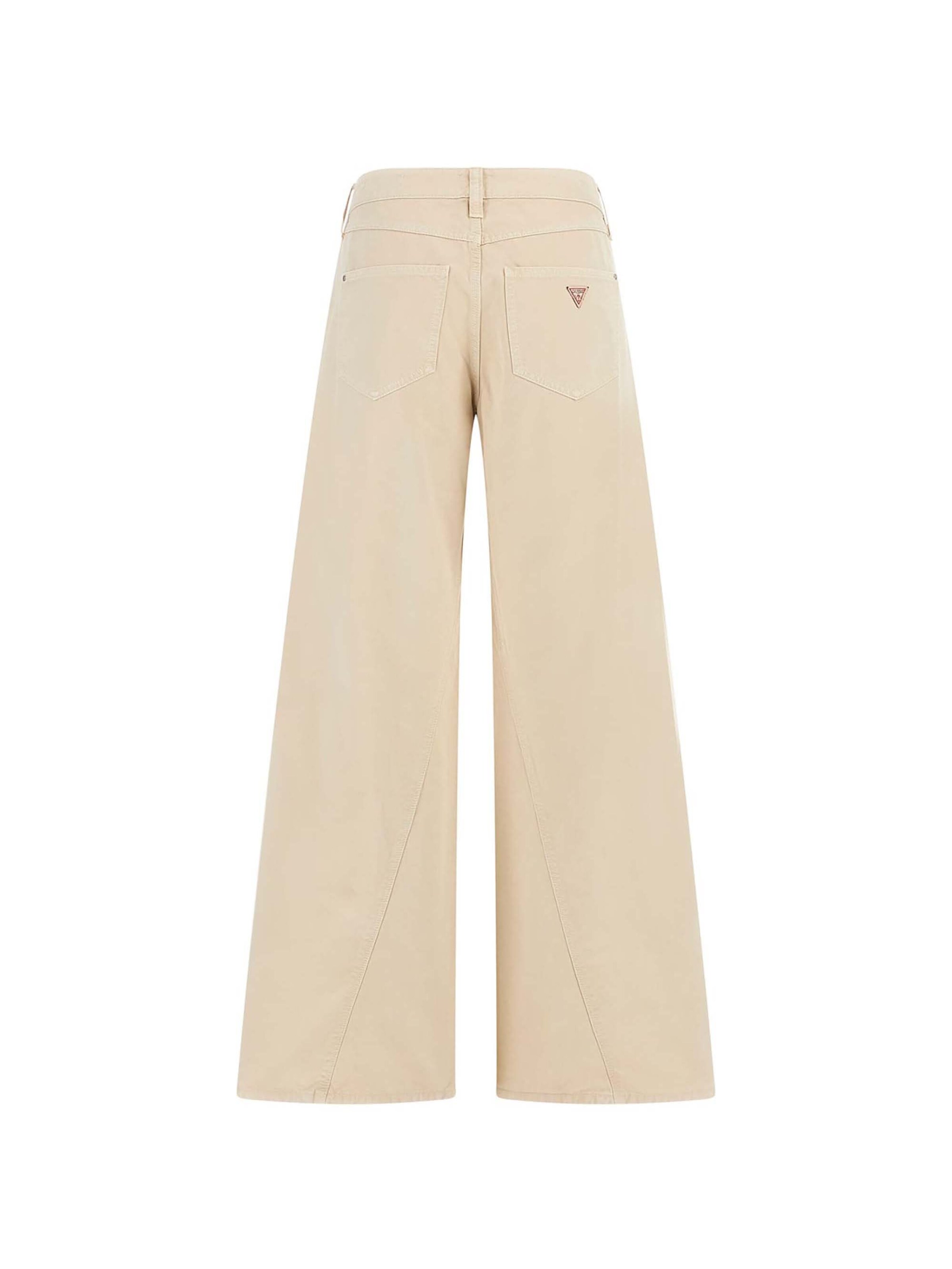 GUESS Wide Leg Hose 'Bellflower' in Beige