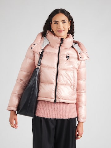 Blauer.USA Зимняя куртка в Ярко-розовый: спереди