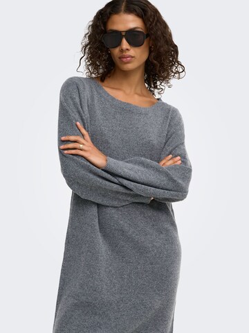 JDY Knit dress 'BRILLIANT ' in Grey