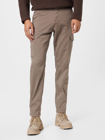 JACK & JONES Regular Cargobroek 'OLLIE BOWIE' in Groen: voorkant