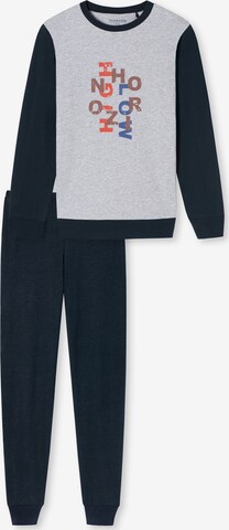 SCHIESSER Pajamas 'Natural Rhythm' in Grey: front