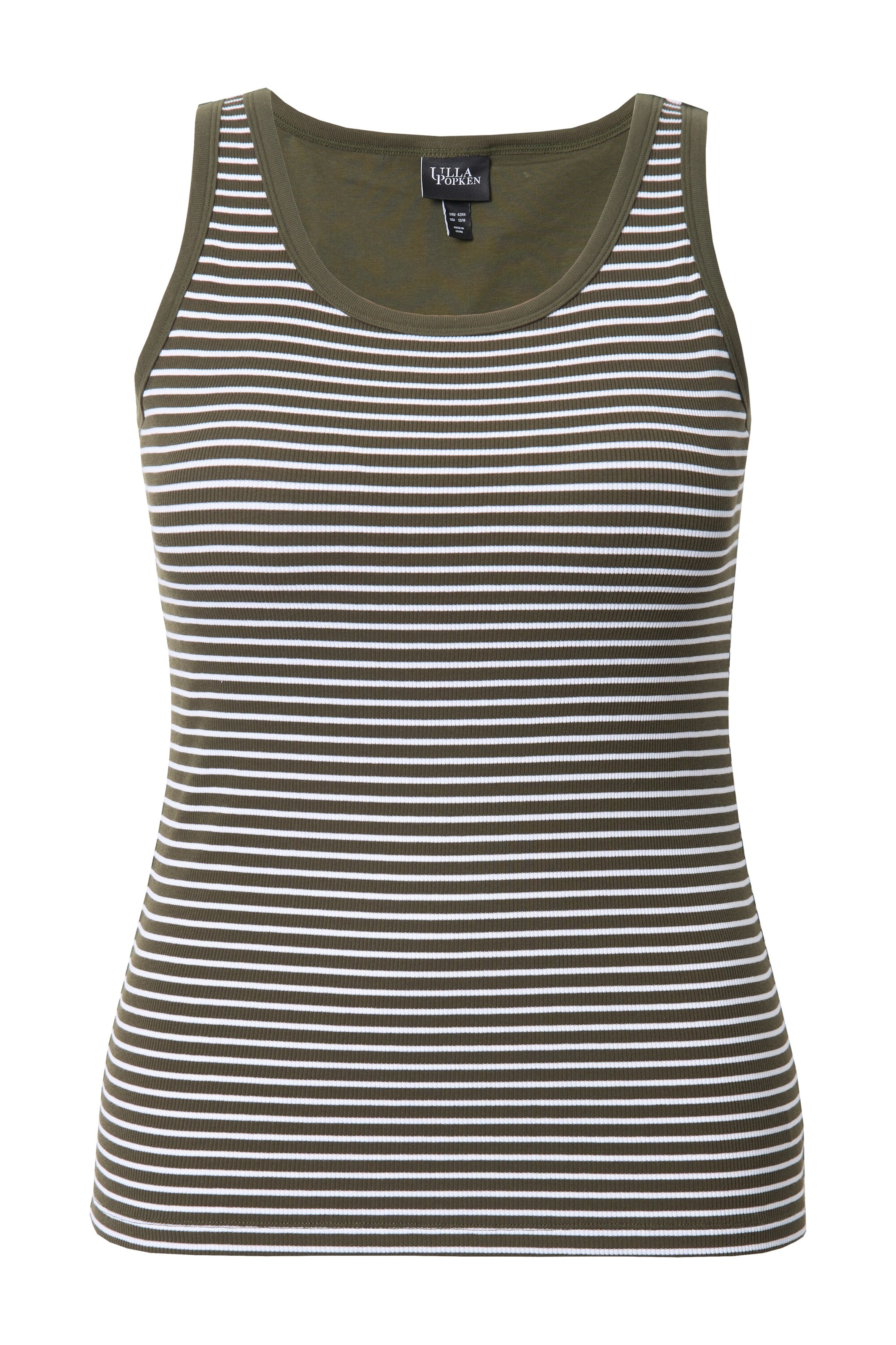 Ulla Popken Top in Groen: voorkant