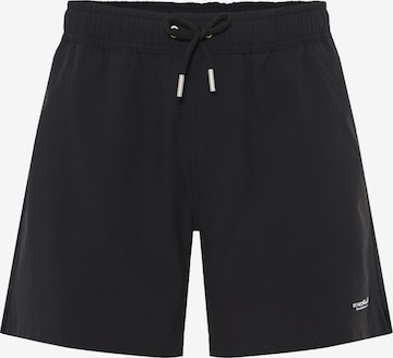 Funky Buddha Uimashortsit värissä musta: etupuoli