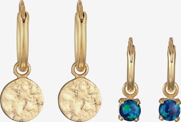 ELLI Jewelry Set 'Kreis' in Gold