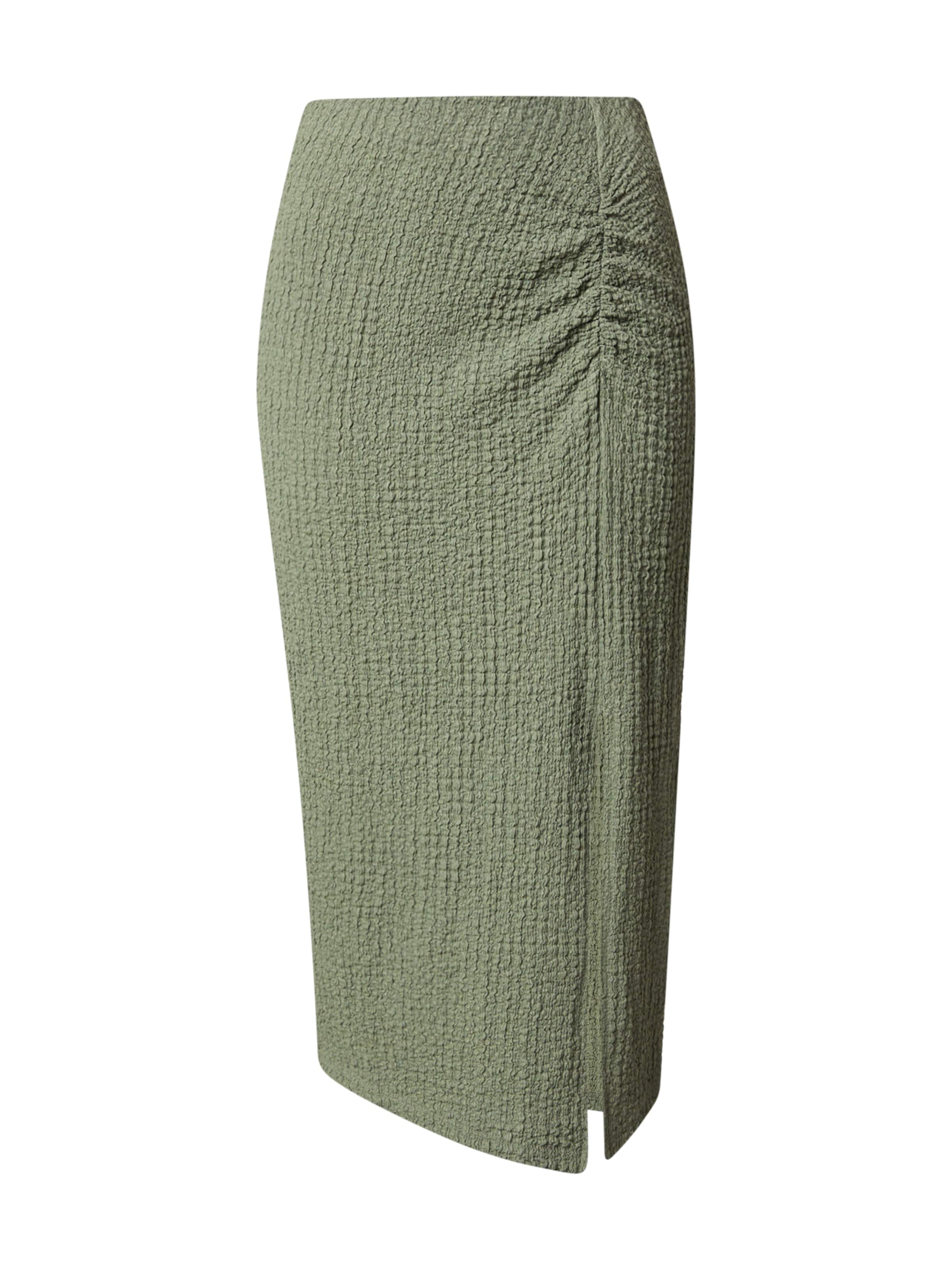 ABOUT YOU Φούστα 'Kiara' σε πράσινο: μπροστά