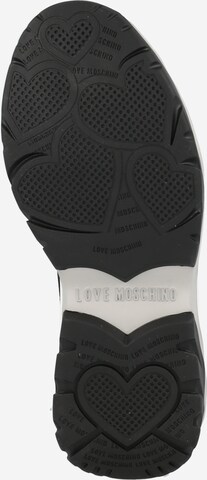 Love Moschino Belebújós cipők 'CALZA' - fekete
