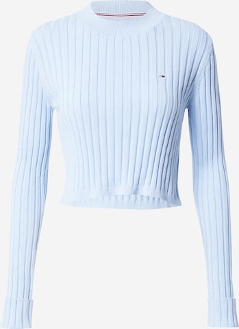 Tommy Jeans Sweater in Blue: front