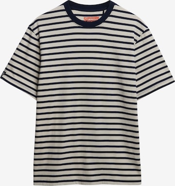 T-Shirt Superdry en blanc : devant