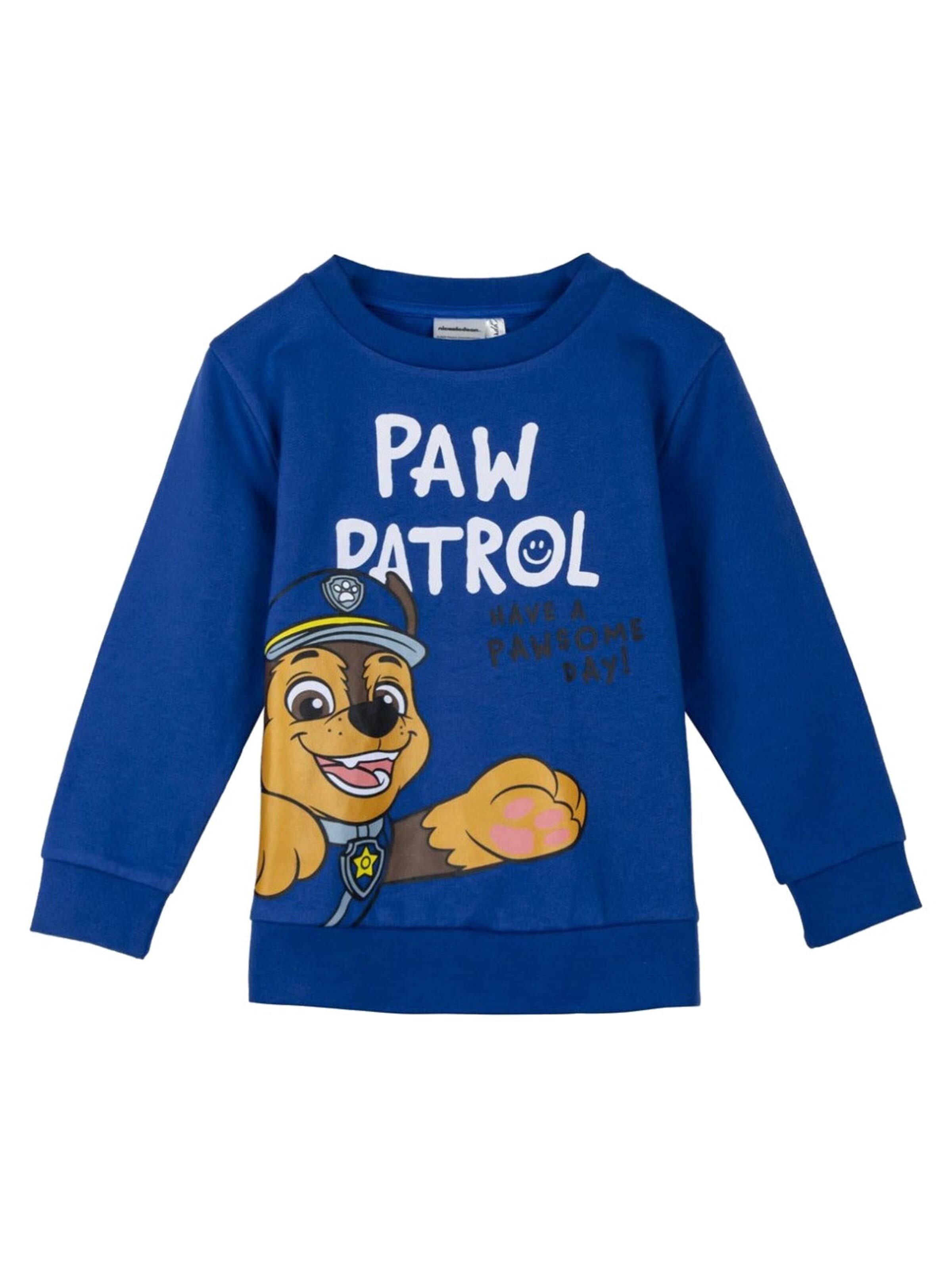 Sweat PAW Patrol en bleu : devant