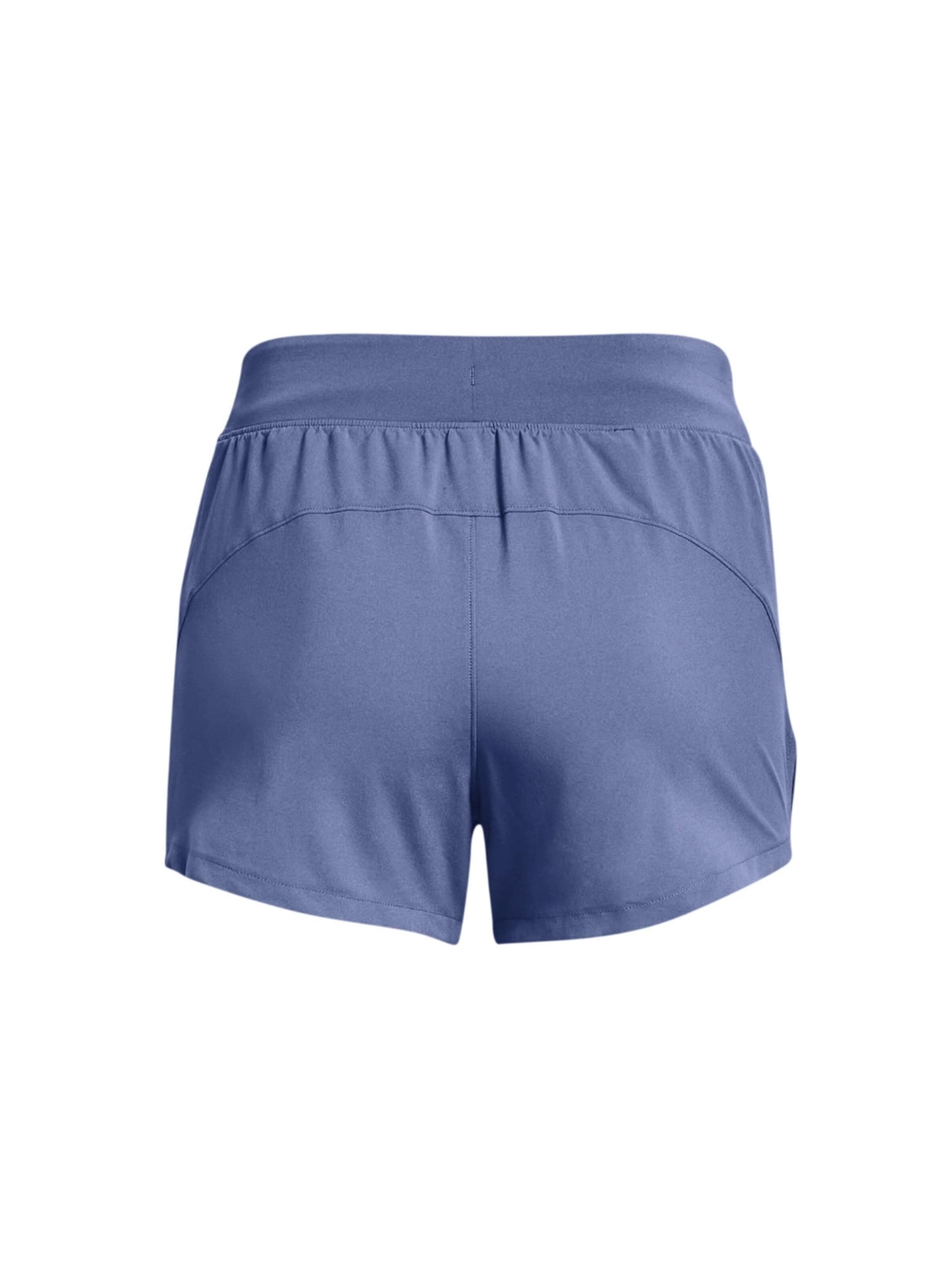 UNDER ARMOUR Regular Sportbroek 'Under Armour Launch SW 3 Short' in Blauw