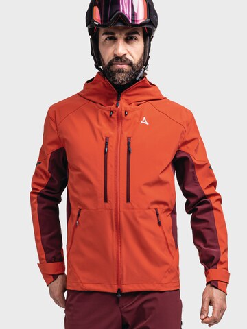 Veste de sport 'Matrei' Schöffel en orange : devant