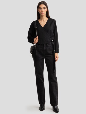 BIG STAR Slimfit Jeans 'JADE' in Zwart