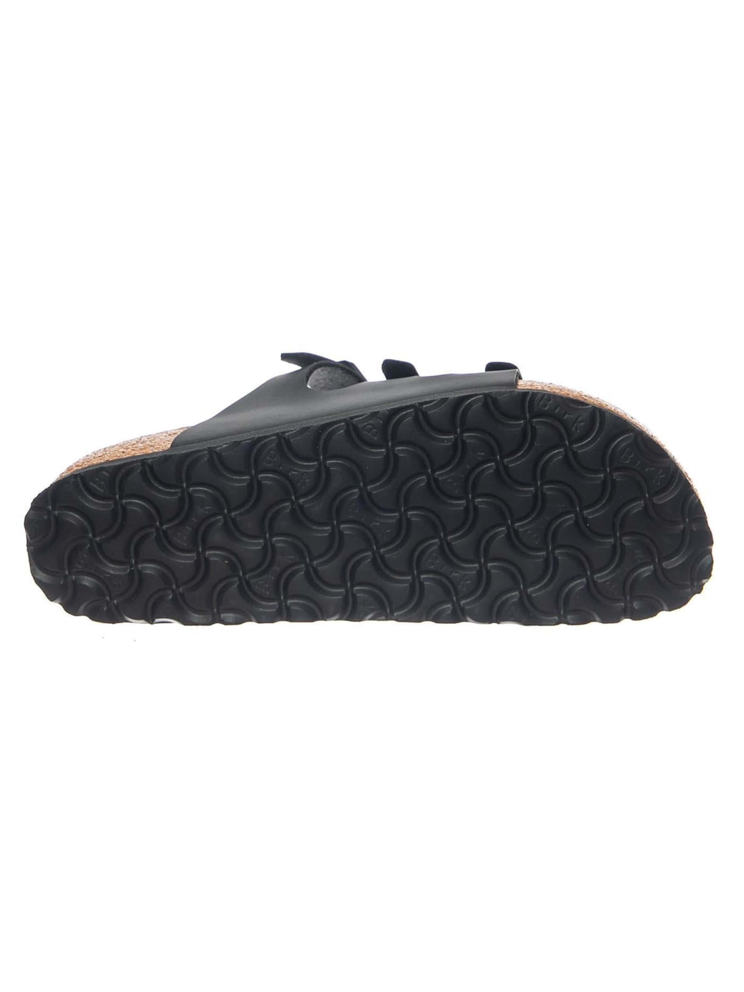 BIRKENSTOCK Klapki 'Florida SFB Birko Flor Narrow Fit Black' w kolorze czarny