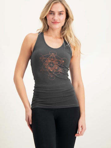 Urban Goddess Yoga & Activewear Sporttop 'Metatron Core Yoga sports' in Grau: Vorderseite