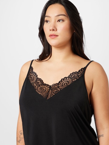 ABOUT YOU Curvy Top 'Shelly' in Zwart
