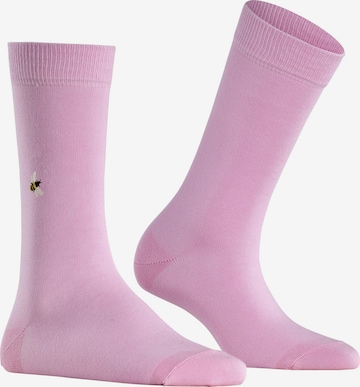 BURLINGTON Socken 'Brit Style' in Pink: Vorderseite