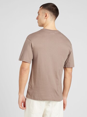 JACK & JONES T-shirt 'TOBI' i brun