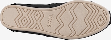 TOMS خُف 'ALPARGATA' بلون أسود