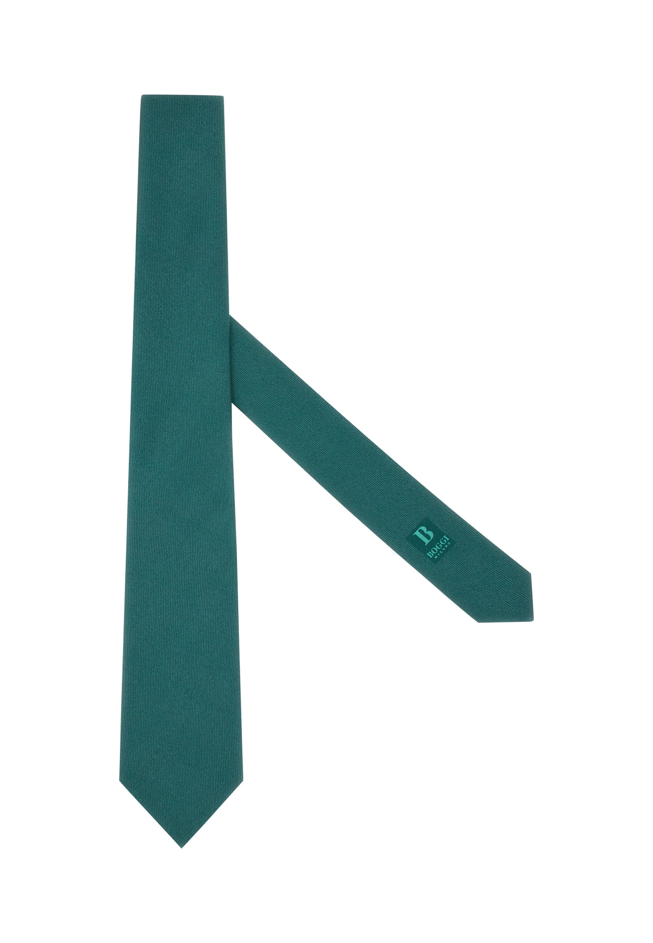 Boggi Milano Krawatte in smaragd, Produktansicht