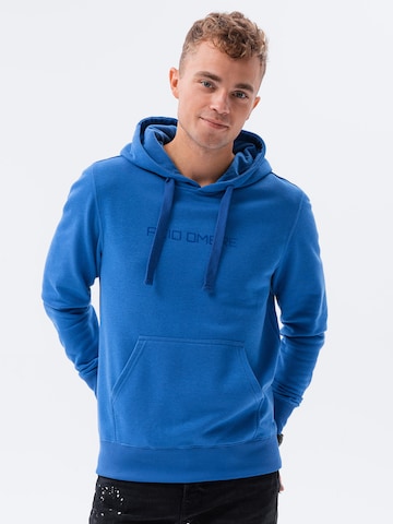 Ombre Sweatshirt 'B1351' in Blue: front