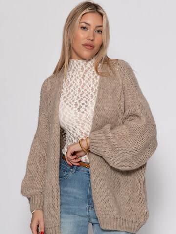 SASSYCLASSY Oversizestrickjacke‌‌‌‌‌‌ in Beige