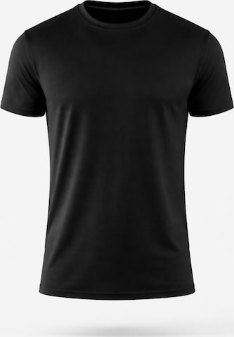Maglia funzionale 'Pantoneclo Men's Gym Crew Neck Short Sleeve T-Shirt' di PANTONECLO in nero: frontale