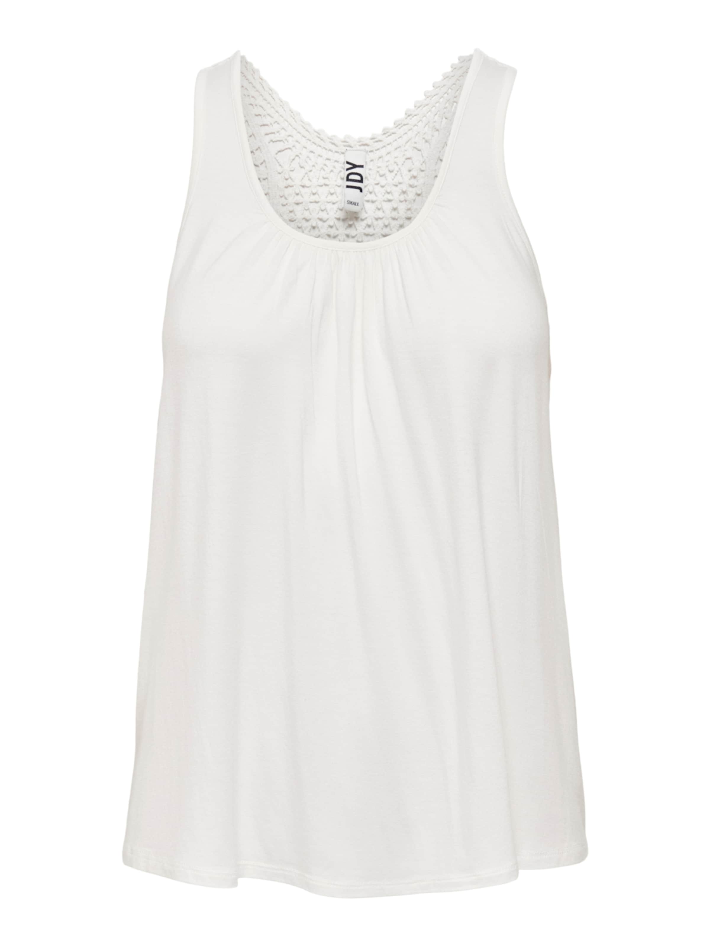 Haut 'Eddie' JDY en blanc : devant