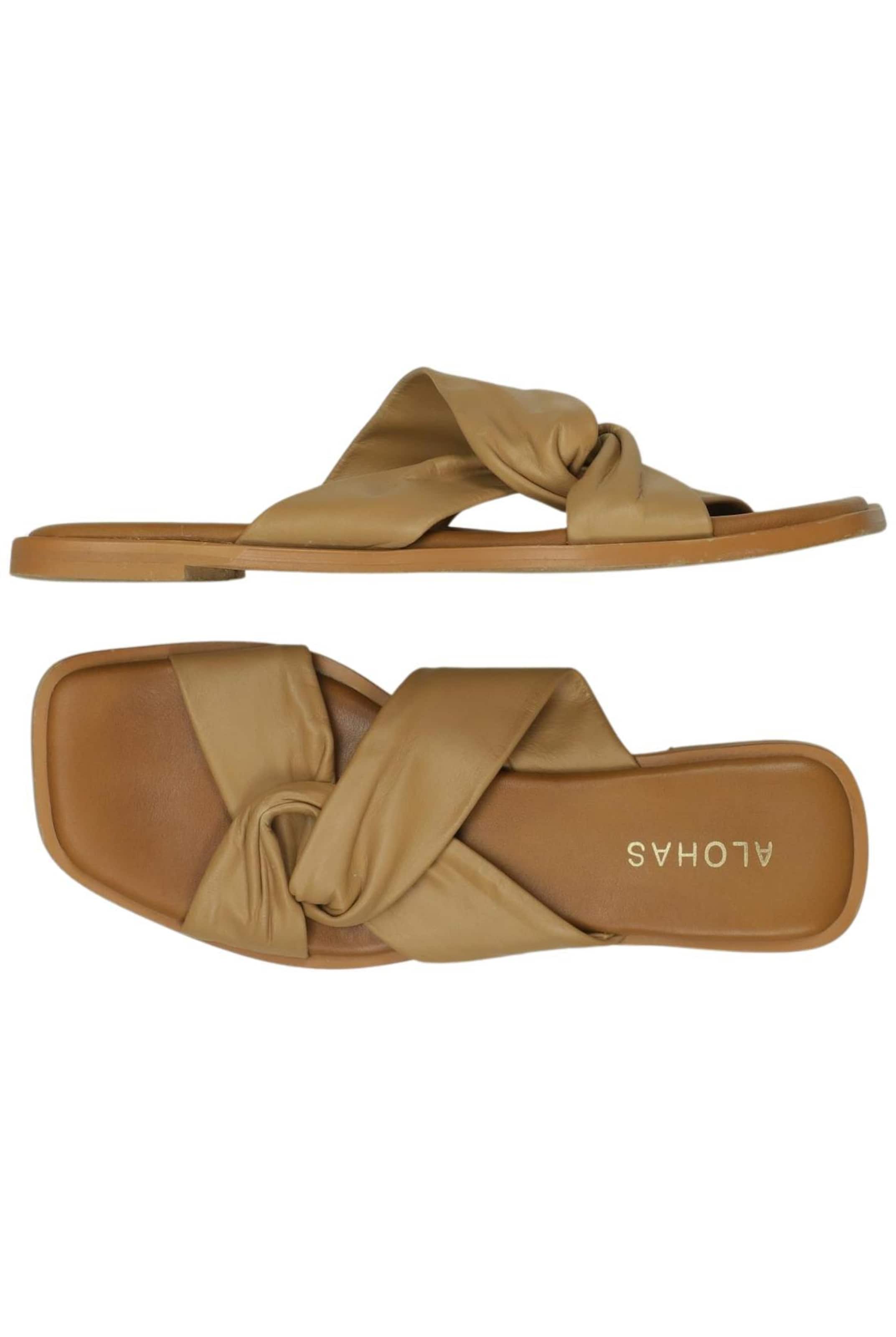 Alohas Sandalen 38 in Beige: Vorderseite