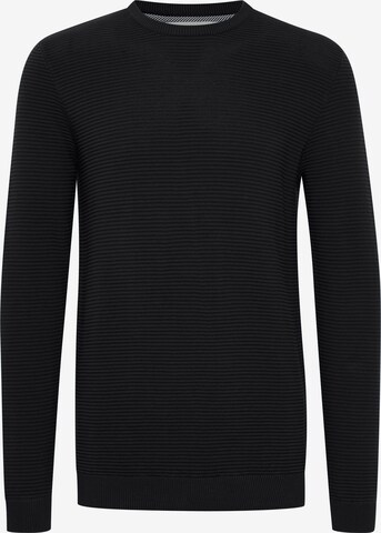 !Solid Sweater 'Nicholas' in Black: front