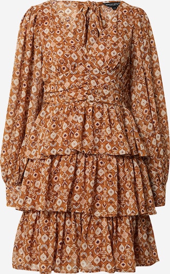 Dorothy Perkins Mekko värissä ruskea / konjakki / musta / valkoinen, Tuotenäkymä