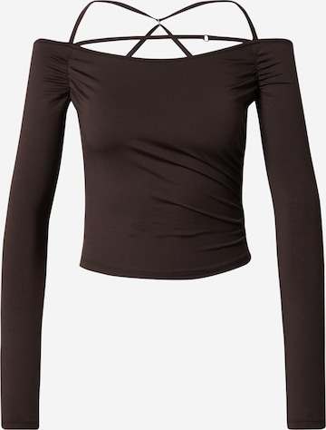 LeGer by Lena Gercke Shirt 'Svea' in Brown: front