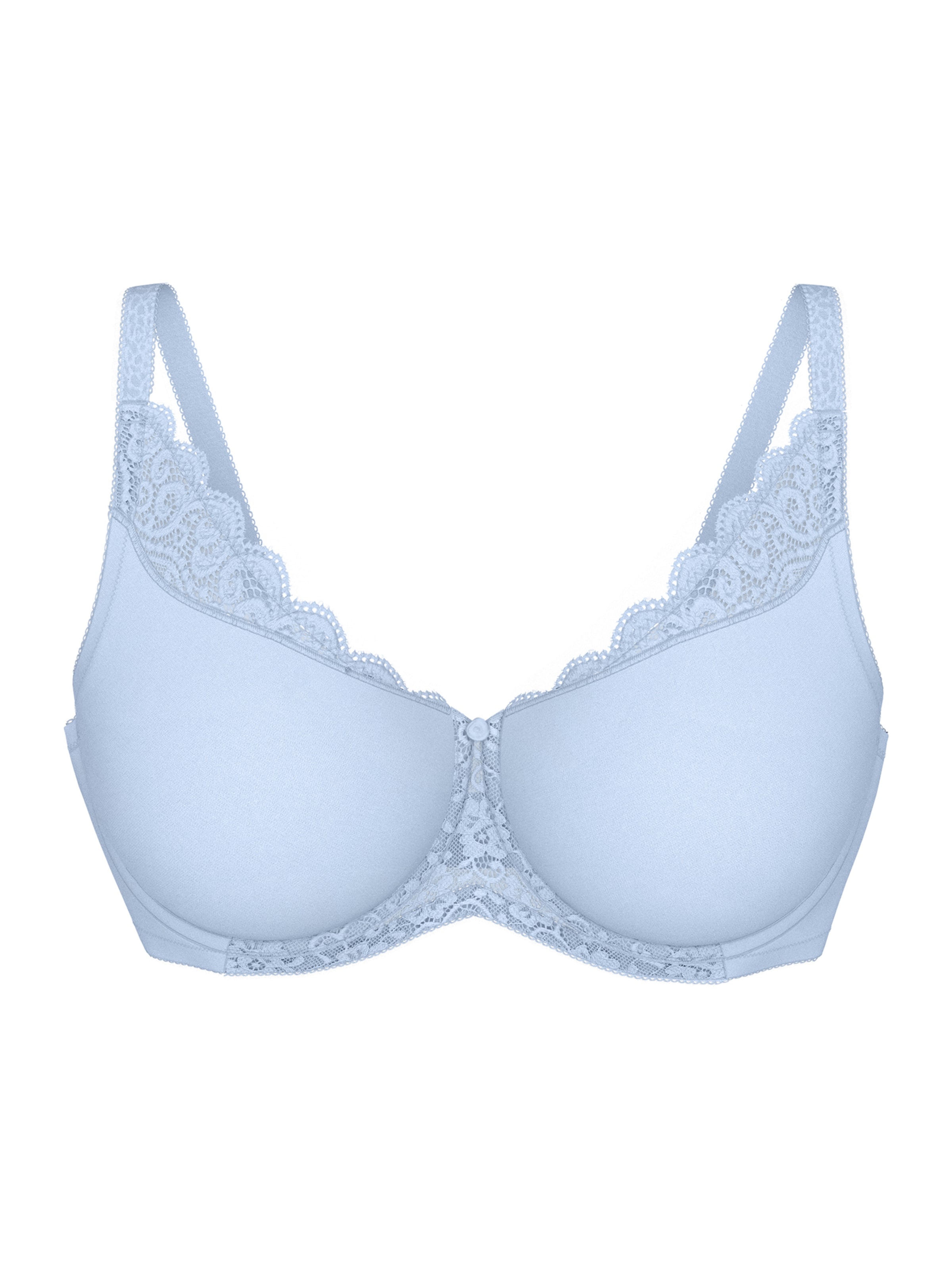 TRIUMPH Bügel-BH 'Amourette' in Blau: Vorderseite