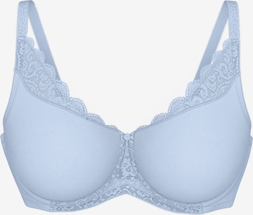 TRIUMPH Bügel-BH 'Amourette' in Blau: Vorderseite