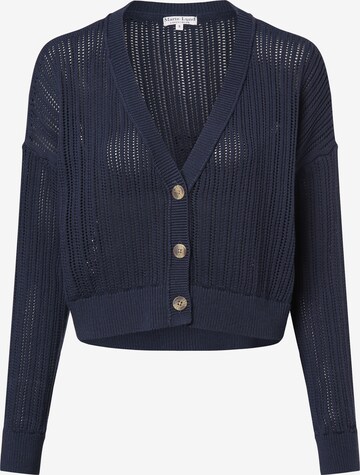 Marie Lund Knit Cardigan in Blue: front