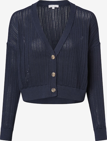 Cardigan Marie Lund en bleu : devant