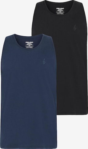 BLEND Rundhalsshirt ' BHEbil 2 PACK ' in Blau: Vorderseite