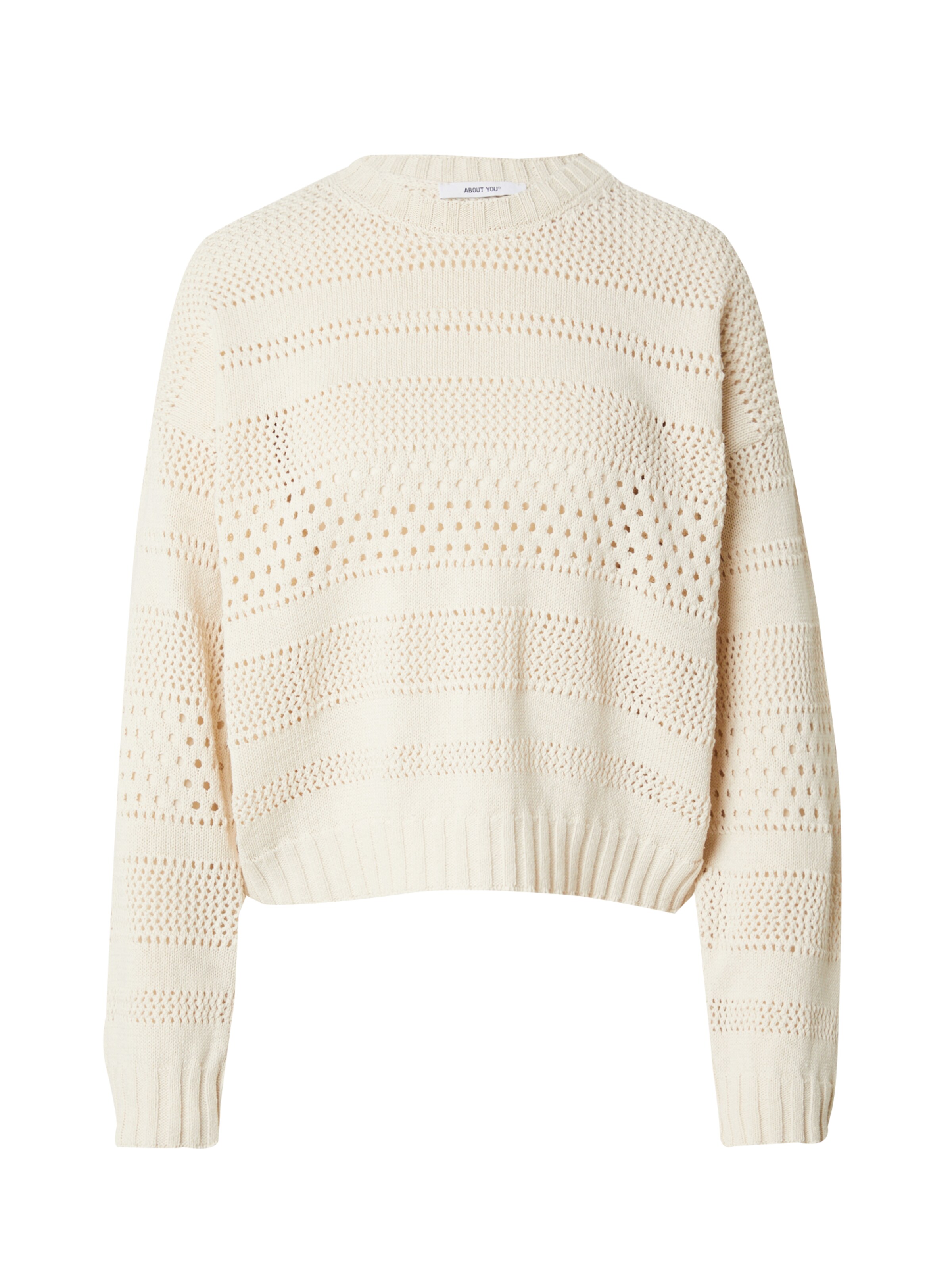 bēšs ABOUT YOU Džemperis 'Maira': no priekšpuses