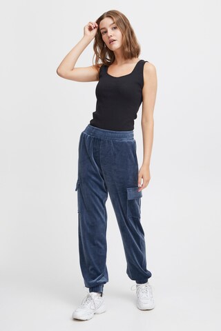 Tapered Pantaloni cargo 'Mitala' di Oxmo in blu
