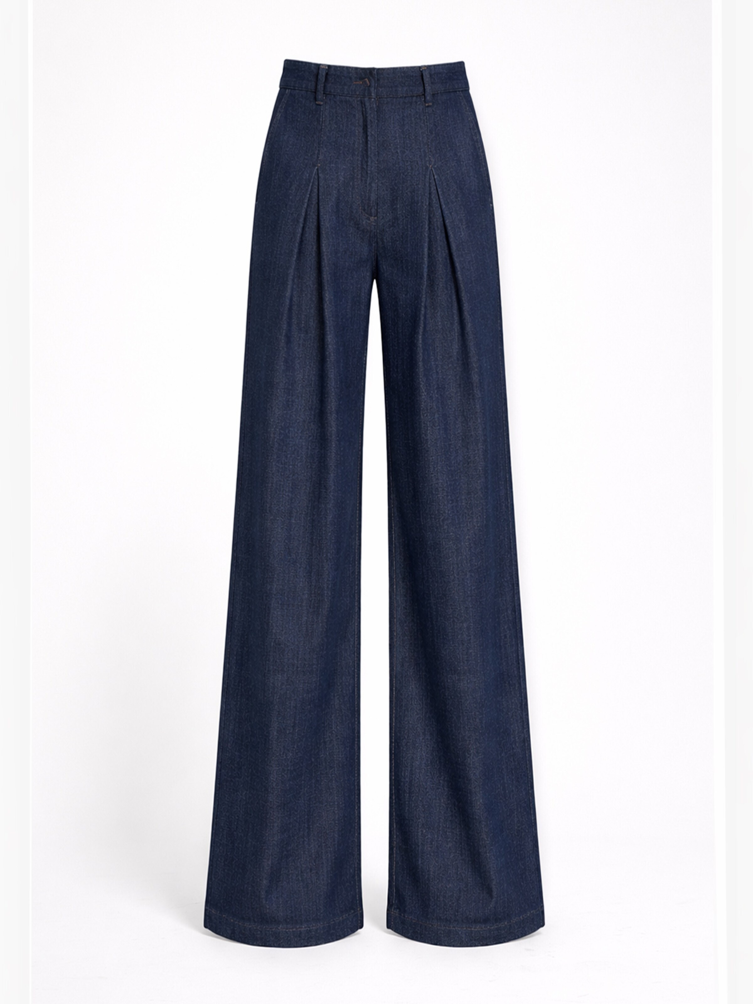 IT'S BASIC Wide leg Jeans 'PALAZZO HIGH RISE JEANS' in Blauw: voorkant