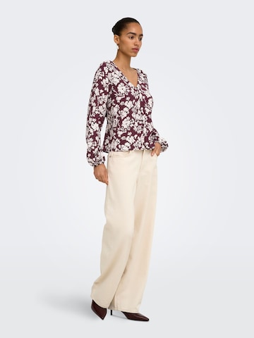 ONLY Bluse 'ONLZion' in Rot