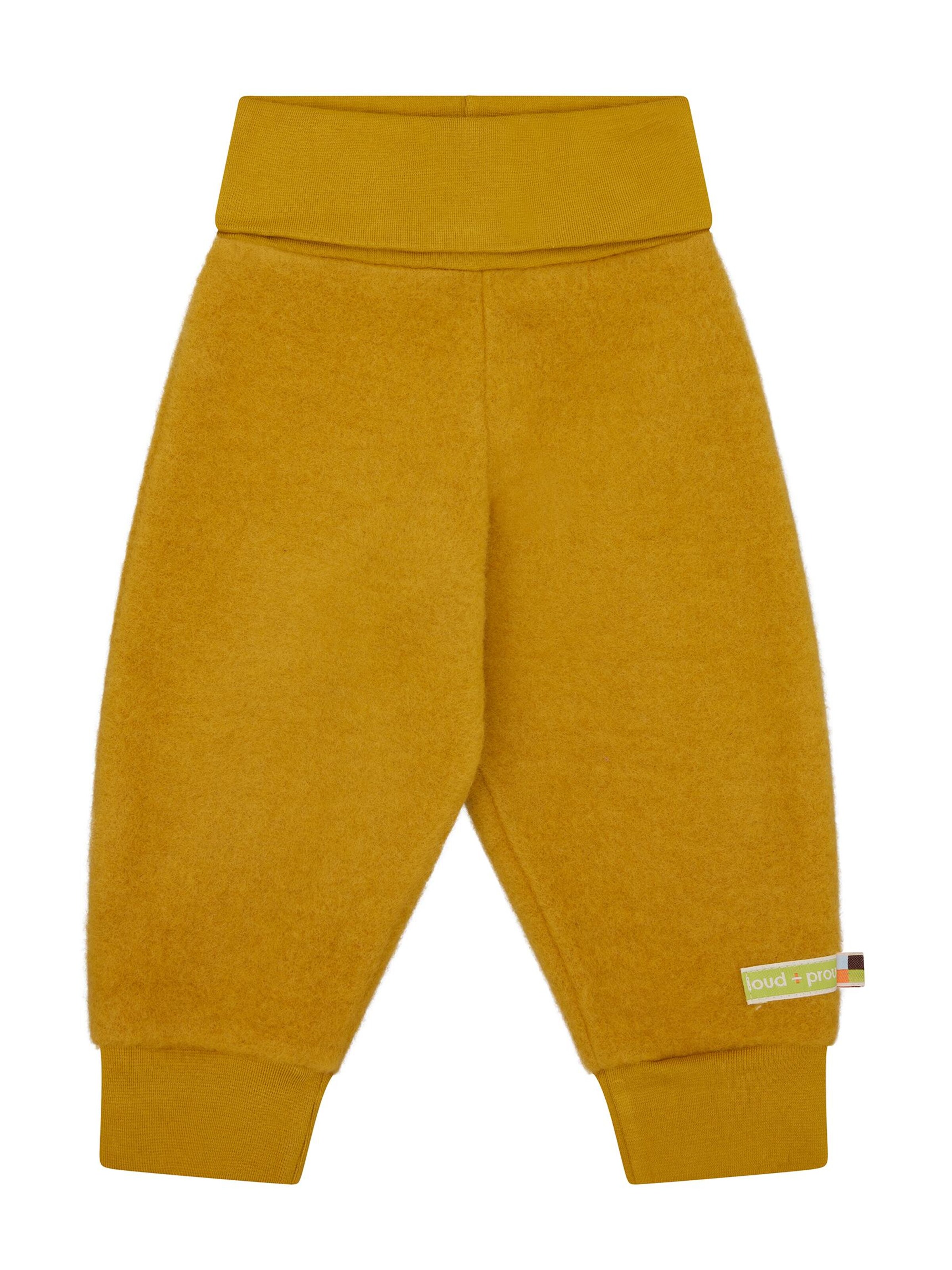 loud + proud Loosefit Hose in Gelb: Vorderseite